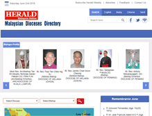 Tablet Screenshot of directory.heraldmalaysia.com